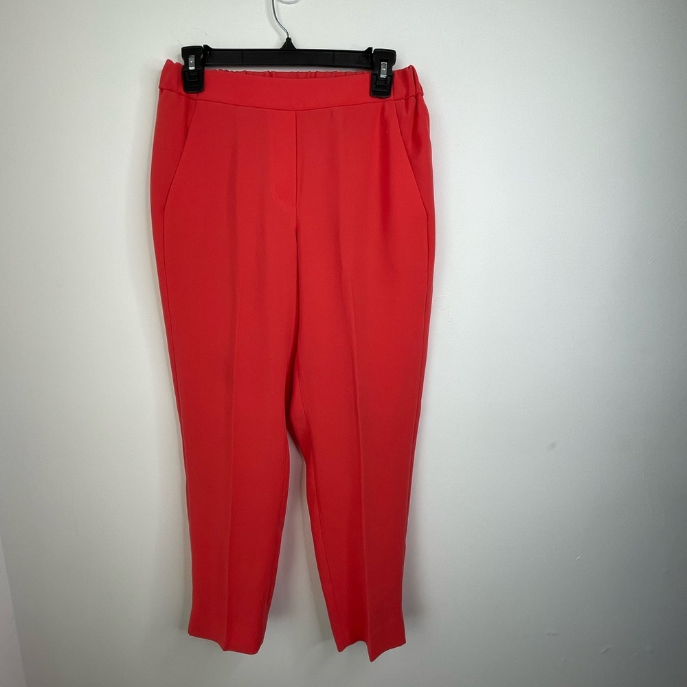 J. Crew Vibrant Red Cropped Pants size 2